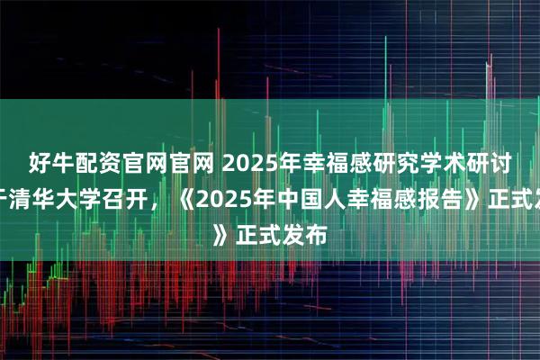 好牛配资官网官网 2025年幸福感研究学术研讨会于清华大学召开,《2025年中国人幸福感报告》正式发布