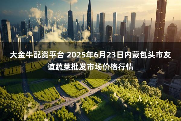 大金牛配资平台 2025年6月23日内蒙包头市友谊蔬菜批发市场价格行情
