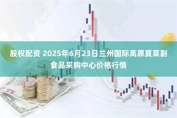 股权配资 2025年6月23日兰州国际高原夏菜副食品采购中心价格行情