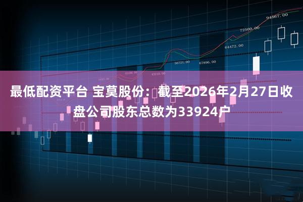 最低配资平台 宝莫股份：截至2026年2月27日收盘公司股东总数为33924户